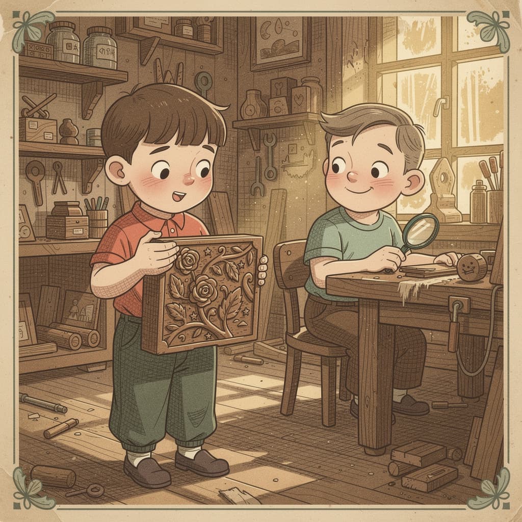 Ezra and the Garden of Questions page 4