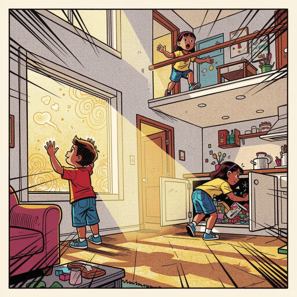 Kai and the Hidden Cave page 8